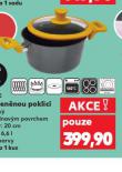 HRNEC SE SKLENNOU POKLIC 20 CM