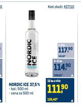 NORDIC ICE VODKA