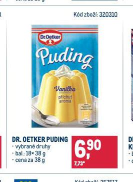 DR. OETKER PUDING