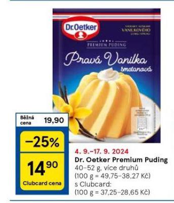 DR. OETKER PUDING