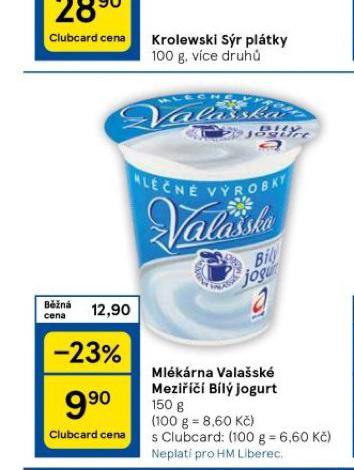 SMETANOV JOGURT Z VALASKA