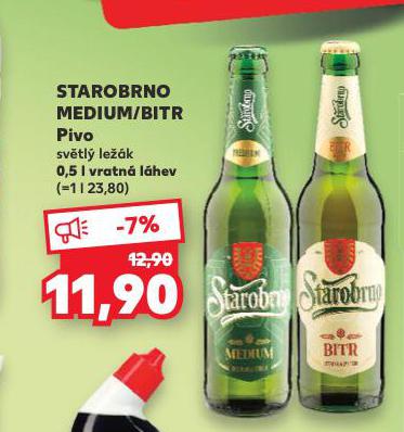 PIVO STAROBRNO MEDIUM