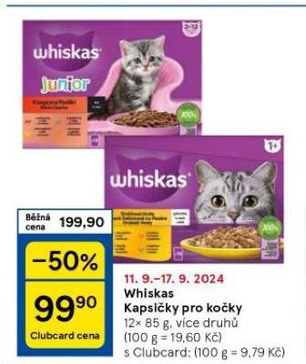 WHISKAS KAPSIKY PRO KOKY