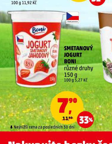 SMETANOV JOGURT BONI