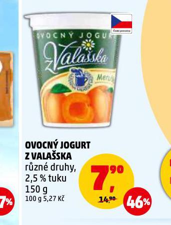 OVOCN JOGURT Z VALASKA