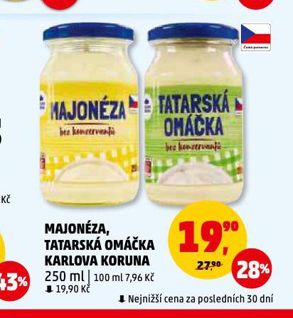 MAJONZA, TATARSK OMKA KARLOVA KORUNA