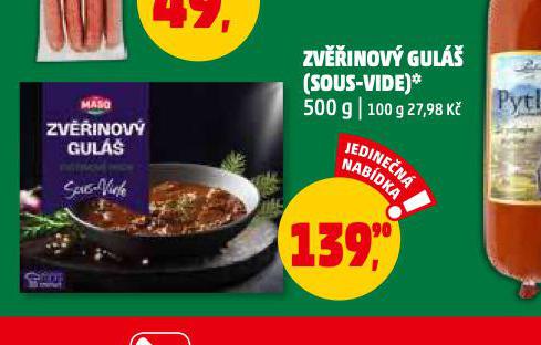 ZVINOV GUL SOUS VIDE