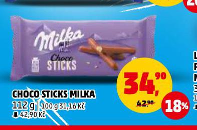 CHOCO STICKS MILKA