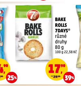 BAKE ROLLS 7DAYS