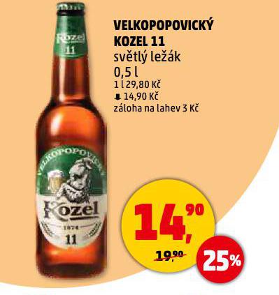 PIVO VELKOPOPOVICK KOZEL 11