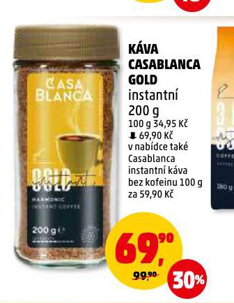 KVA CASABLANCA GOLD INSTANTN