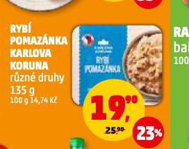 RYB POMAZNKA KARLOVA KORUNA