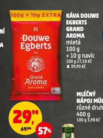 KVA DOUWE EGBERTS GRAND AROMA MLET KVA