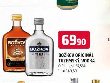 BOKOV ORIGINL TUZEMSK, VODKA