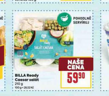 BILLA READY CAESAR SALT