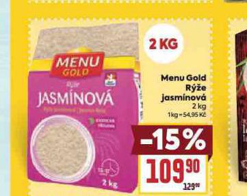 MENU GOLD RݎE JASMNOV