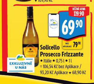 SOLICELLO PROSECCO FRIZZANTE