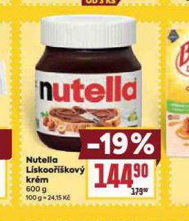 NUTELLA LSKOO͊KOV KRM