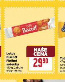 LOTUS BISCOFF PLNN SUENKY