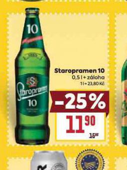 PIVO STAROPRAMEN 10