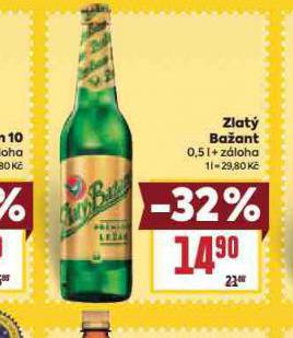 PIVO ZLAT BAANT