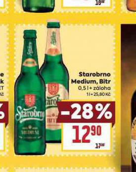 PIVO STAROBRNO MEDIUM