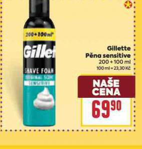 GILLETTE PNA SENSITIVE