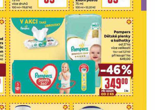 PAMPERS DTSK PLENKY