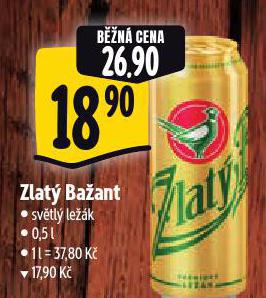 PIVO ZLAT BAANT