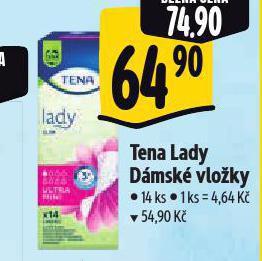 TENA LADY DMSK VLOKY