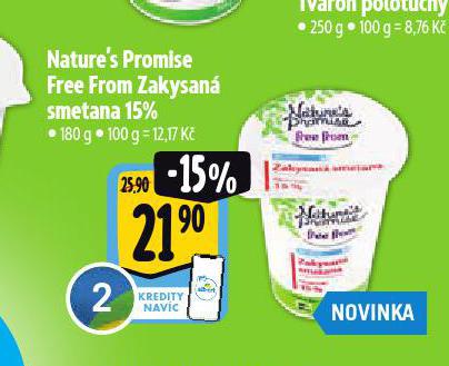 FREE FROM ZAKYSAN SMETANA 15%