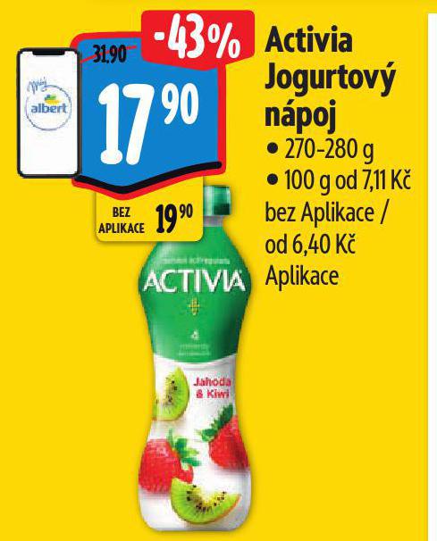 ACTIVIA JOGURTOV NPOJ