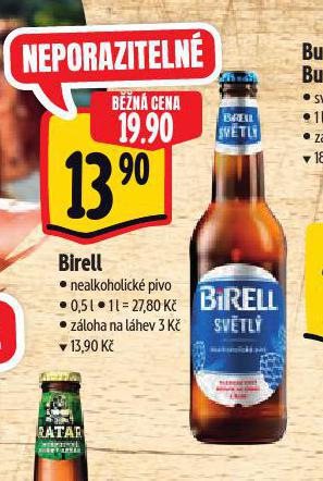 BIRELL NEALKOHOLICK PIVO