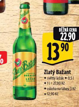 PIVO ZLAT BAANT