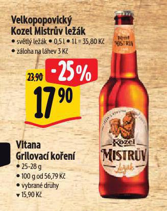 PIVO VELKOPOPOVICK KOZEL