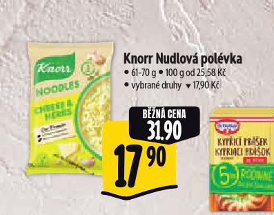 KNORR NUDLOV POLVKA