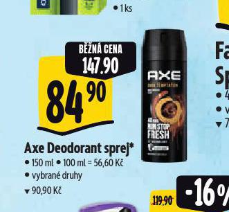 AXE DEODORANT