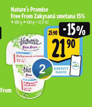 FREE FROM ZAKYSAN SMETANA 15%