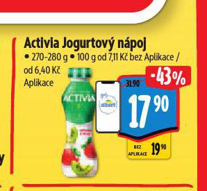 ACTIVIA JOGURTOV NPOJ