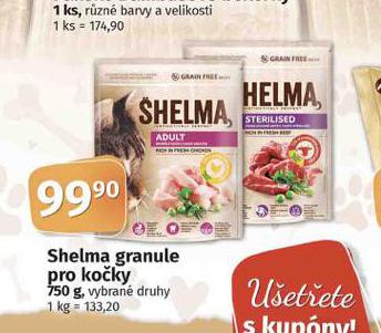 SHELMA GRANULE PRO KOKY