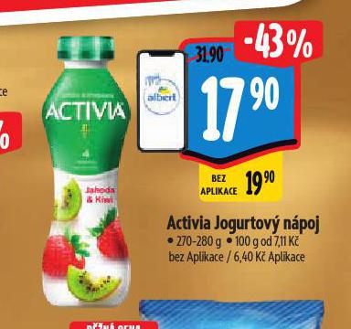 ACTIVIA JOGURTOV NPOJ