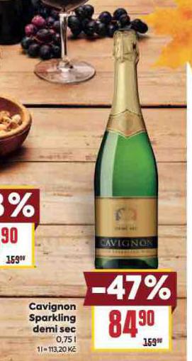 CAVIGNON SPARKLING DEMI SEC