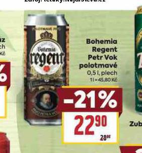 PIVO BOHEMIA REGENT