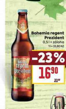 PIVO BOHEMIA REGENT