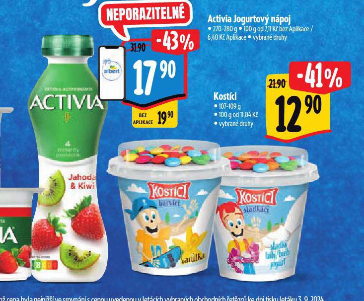 ACTIVIA JOGURTOV NPOJ