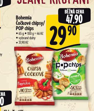 BOHEMIA OKOV CHIPSY