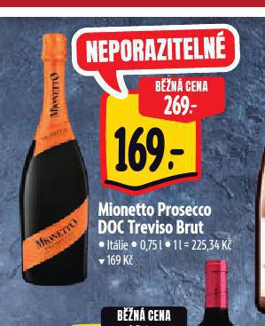 MIONETTO PROSECCO DOC TREVISO BRUT