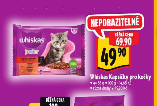 WHISKAS KAPSIKY PRO KOKY