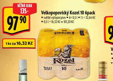 PIVO VELKOPOPOVICK KOZEL