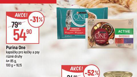 PURINA ONE KAPSIKY PRO KOKY